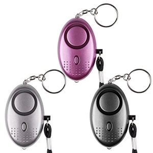 Pocket Alarm Qoosea Emergency Personal Alarm Pack of 3 Scream