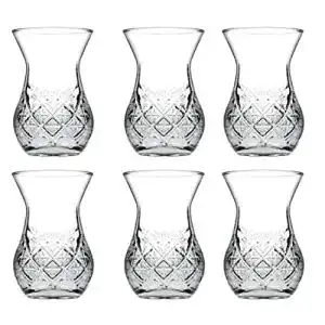 Teeglaeser pasabahce timeless 42881 kurvig 155 ml 6 stueck