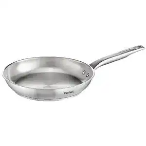 Tefal pfannen tefal e82506 hero pfanne edelstahl unversiegelt