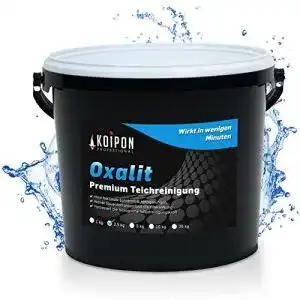 Teichschlammsauger koipon oxalit 25 kg teichschlammentferner