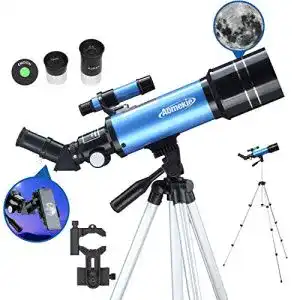 Teleskop aomekie astronomie 70 400 fernrohr fuer kinder