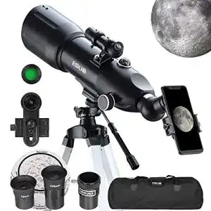 Teleskop esslnb astronomie 400 80mm refraktor fuer kinder