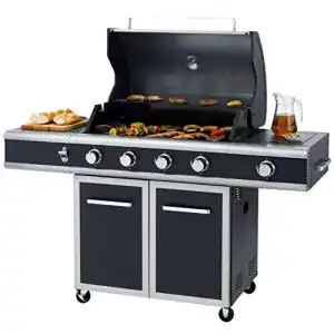 Tepro gasgrill tepro gasgrill vancouver 4 edelstahl brenner