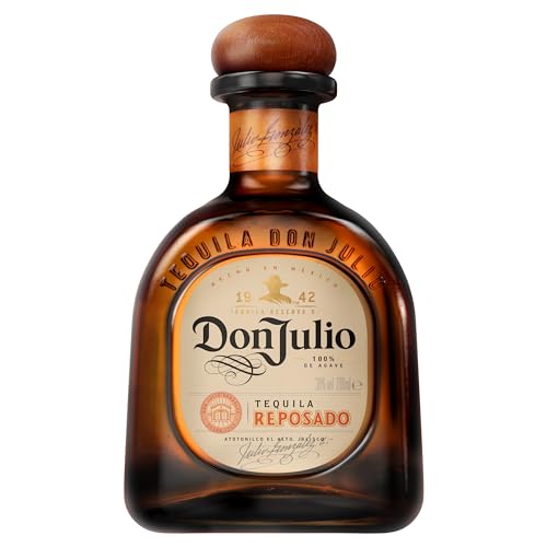 Tequila Don Julio Reposado Mexicain, cadeau parfait, 38% Vol