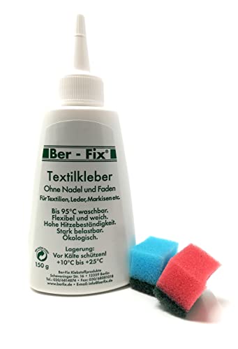 Textilkleber Ber-Fix (150g), langlebiger Stoffkleber
