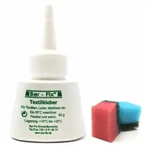 Textilkleber ber fix 40g waschmaschinenfest transparent