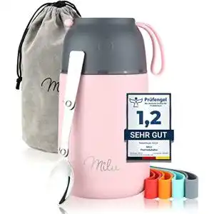 Thermobecher milu thermobehaelter 450 650ml edelstahl
