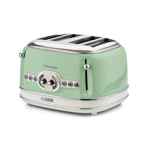 Ekmek kızartma makinesi 4 dilim Ariete Vintage 156, 4 dilim ekmek kızartma makinesi, retro