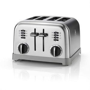 Grille-pain 4 tranches Cuisinart CPT180E Style Collection