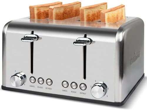 Toaster 4 Scheiben CUSIMAX Edelstahl Toaster