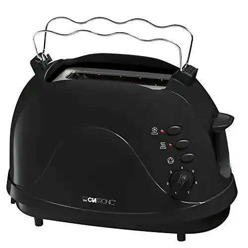 Clatronic TA 3565 2-Scheiben-Toaster mit Cool-Touch-Gehäuse