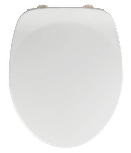 Toilettendeckel WENKO WC-Sitz Armonia, flacher Toilettensitz