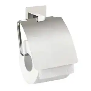 Toilettenpapierhalter ohne bohren wenko turbo loc edelstahl