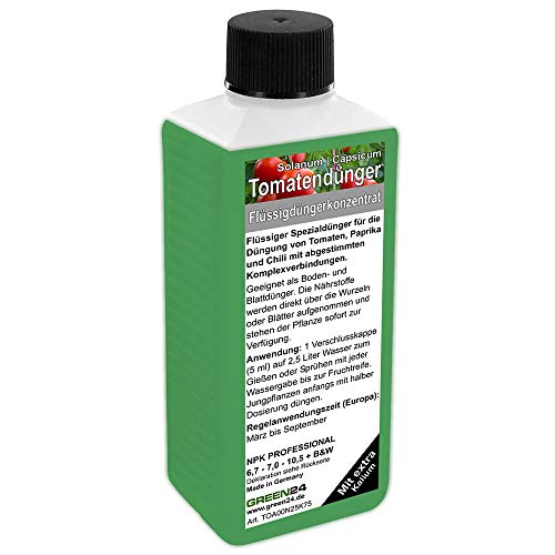 Tomatendünger GREEN24 Paprika Dünger Chilli düngen, Premium