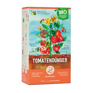 Fertilizante de tomate Plantura orgânico, efeito de longo prazo de 3 meses