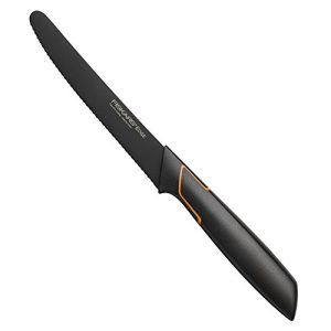 Tomato knife Fiskars, modern design, serrated blade