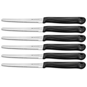 Tomato knife Navaris set made of stainless steel and plastic, 6x