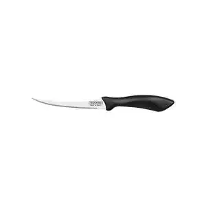 Tomatenmesser tramontina affilata 23 cm schwarz silber