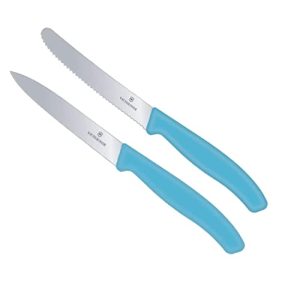 Domates bıçağı Victorinox, 2 adet. Başlangıç ​​sebze bıçağı seti 10cm