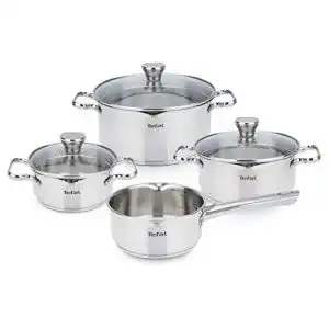 Topfset tefal a705a8 duetto edelstahl kochtopf set 7 teilig