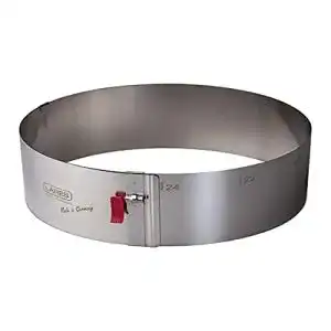 Tortenring lares kuchenring mit klemmhebel 18 30cm o