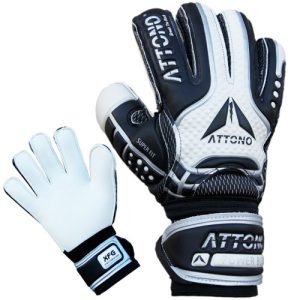 Goalkeeper gloves ATTONO Power Block V01 Fingersave goalkeeper