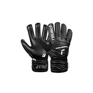 Goalkeeper gloves Reusch Unisex Attract Solid Junior black 6