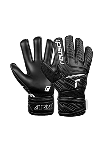 Torwarthandschuhe Reusch Unisex Attrakt Solid Junior black 6