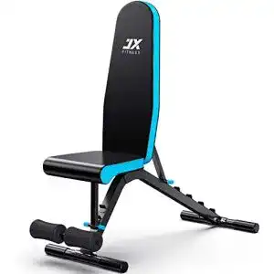 Trainingsbank jx fitness hantelbank verstellbar multifunktion