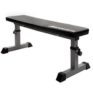 Training bench ScSports ® weight bench, height-adjustable, flat