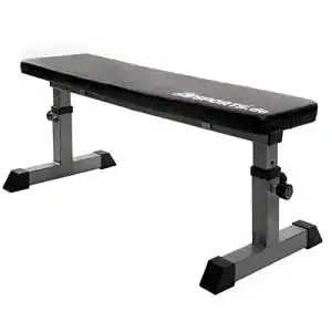 Trainingsbank scsports hantelbank hoehenverstellbar flach