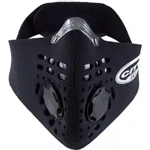 Trainingsmaske respro atemmaske city schwarz schwarz l