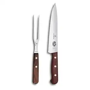 Tranchierbesteck victorinox wood profi tranchier set 2 teilig