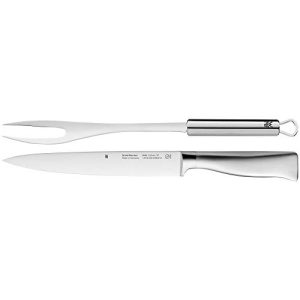 Oyma çatal bıçak takımı WMF Barbekü ızgara seti 2 parça, et bıçağı