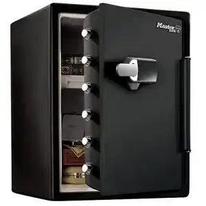 Tresor feuerfest master lock wasserdicht mit zahlencode 1