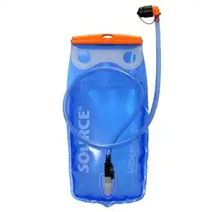 Trinkblase source wasserbehaelter widepac transparent blau 2 l