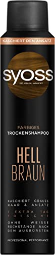 Trockenshampoo Syoss Farbiges Hellbraun (200 ml)