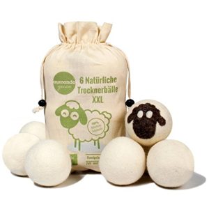Aumondo tørketrommelballer for tørketrommel, 6 stk XXL ekstra store