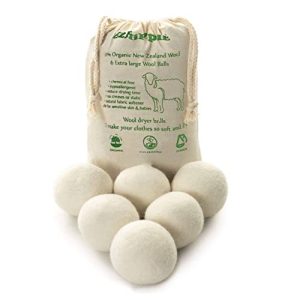 Tørretumbler bolde Ezhippie lavet af naturligt uld, skyllemiddel