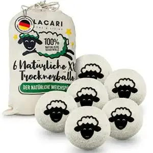 Trocknerbaelle lacari home living 6x fuer waeschetrockner