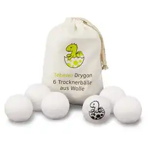 Trocknerbaelle tebewo drygon trockner baelle 6er set