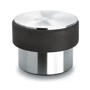 Tuerstopper blomus stop robuster aus mattem edelstahl 2kg