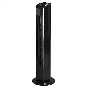 Turmventilator Jung TVE22 in Schwarz, 76 cm, leise und energiesparend