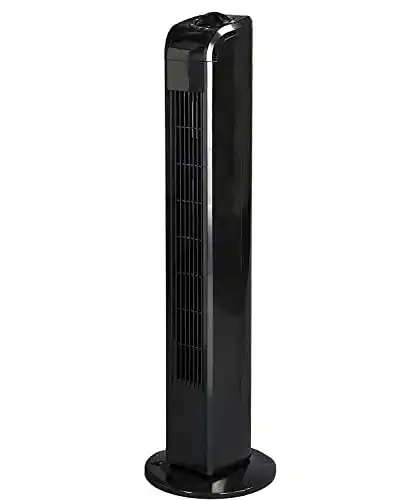 Turmventilator Jung TVE22 in Schwarz, 76 cm, leise und energiesparend