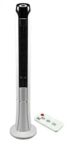 Turmventilator JUNG TVE24 mit Fernbedienung und Timer