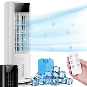 Ventilador de torre Refrigerador de ar móvel Klarstein, Refrigerador de ar 4 em 1