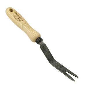 Cortador de malas hierbas DeWit, tenedor para malas hierbas, 28,5 cm, tenedor de jardín profesional