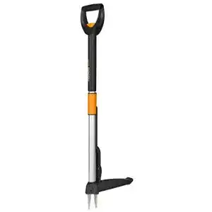 Unkrautstecher fiskars teleskop laenge 1 119 m rostfrei