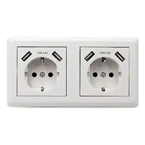 Usb steckdose alanan steckdose mit usb usb steckdose weiss