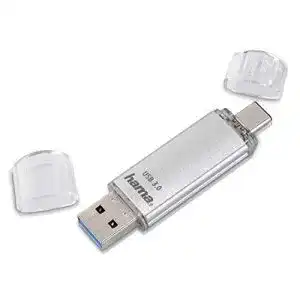Usb stick hama 64 gb usb stick mit usb 3 0 und usb 3 1 type c